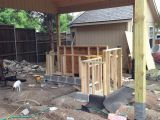 Framing the kitchen